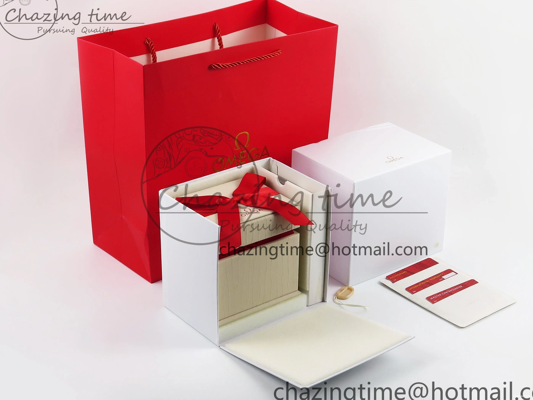 0101 OMEGA GIFT BOXSET WITH PAPERS AND CARDS MultiPurpose 7797